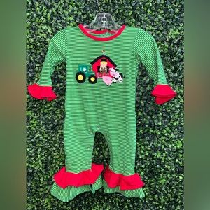 Be Mine Farm Ruffle Romper